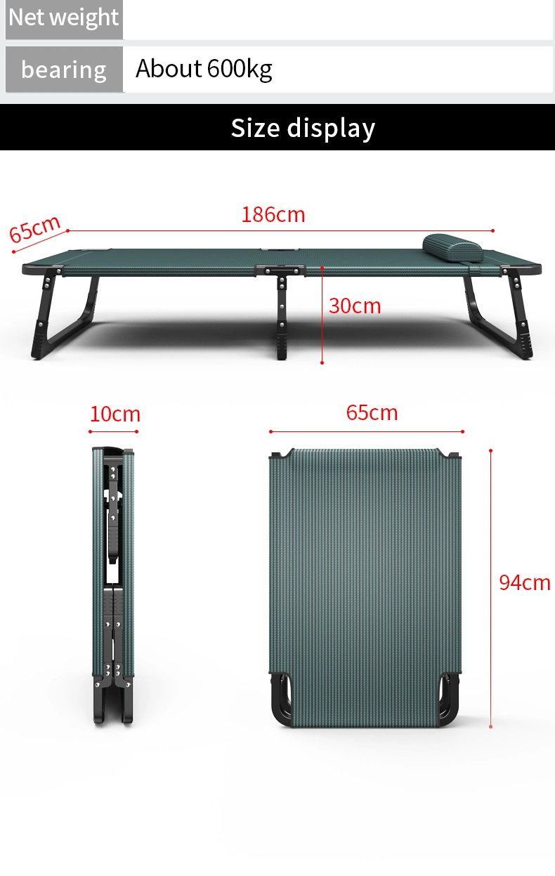 Folding Bed Wih Adjustable Position