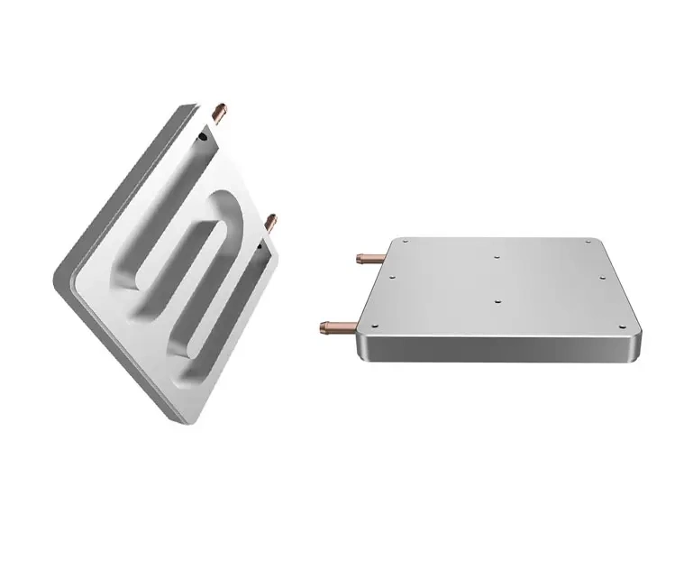 Custom Aluminum Inverter Cooling Water Cooling Plate Liquid Cooled Plate IGBT Cold Plate