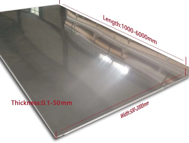 CE ISO Cert 2b Surface Customized Production 201 304 304L 316 316L 410 420 430 Stainless Steel Sheet for Building