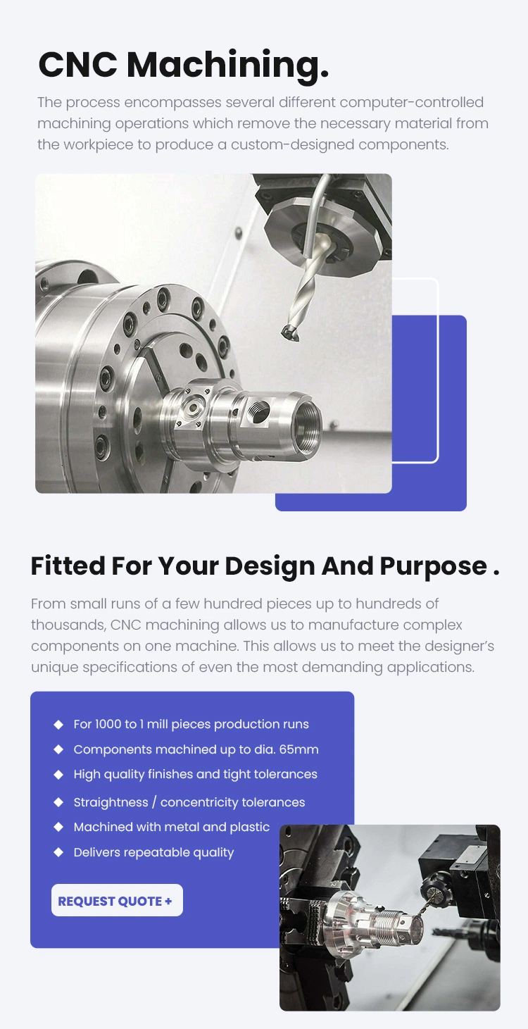 High Precision Metal Processing Machine Components