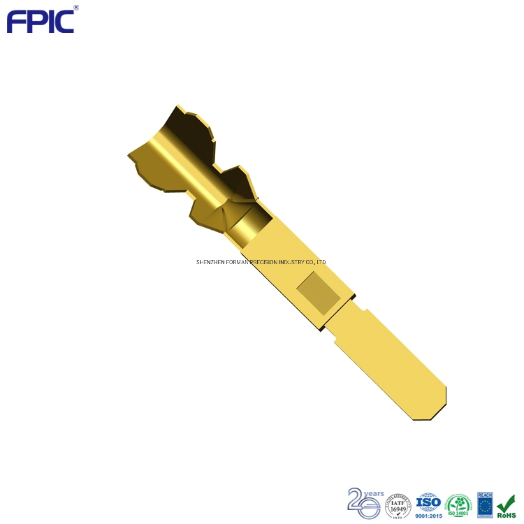 Precise Progressive Sheet Metal Automobile Component Internal Metal Contact Terminal Parts