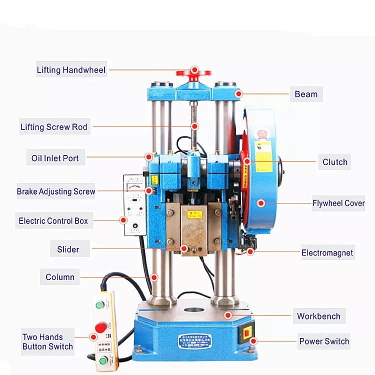 High Precision Electric Power Press Punching Machine