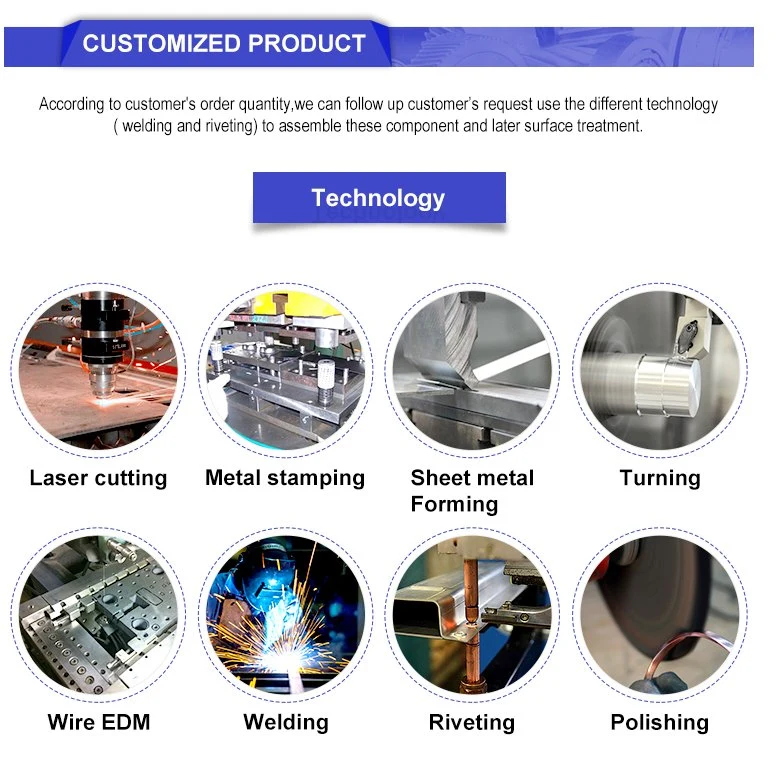 Sheet Metal Parts Customized Laser Cutting Stainless Steel Precision Sheet Metal Punching Parts Sheet Metal Components