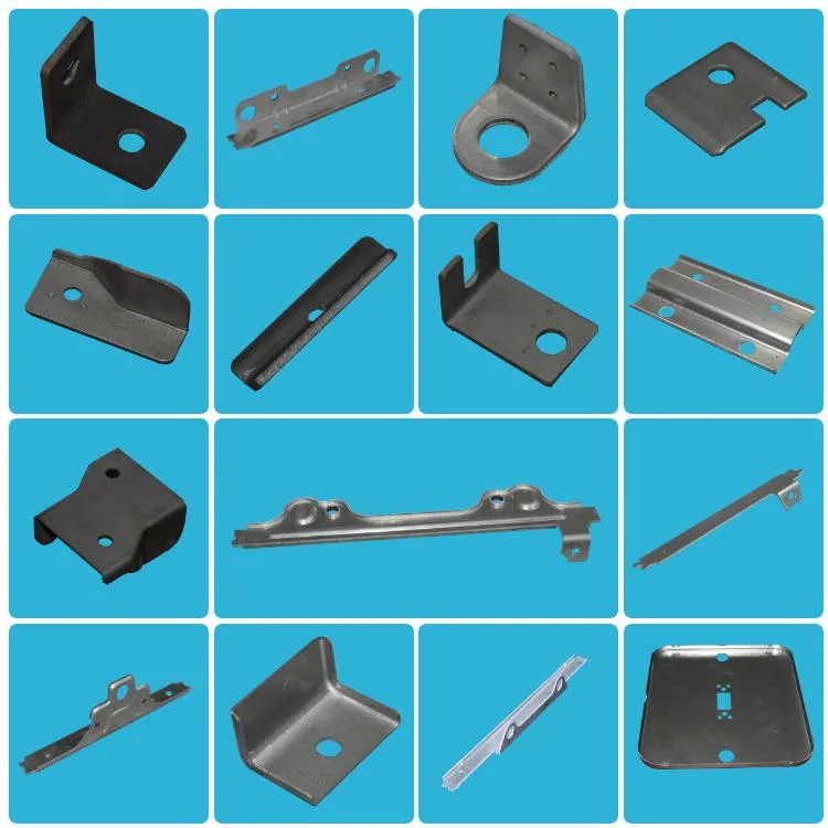 Stamping Parts Bending Fabrication Press High Precision Stamped Custom Metal Manufacturing Bracket with TUV