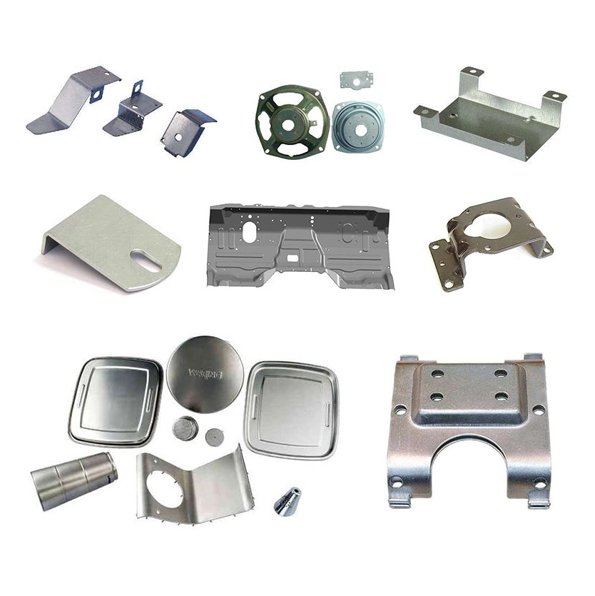 Laser Cutting Stainless Steel Sheet Metal Stamping Bending Welding Aluminum Steel Stamped Sheet Metal Part