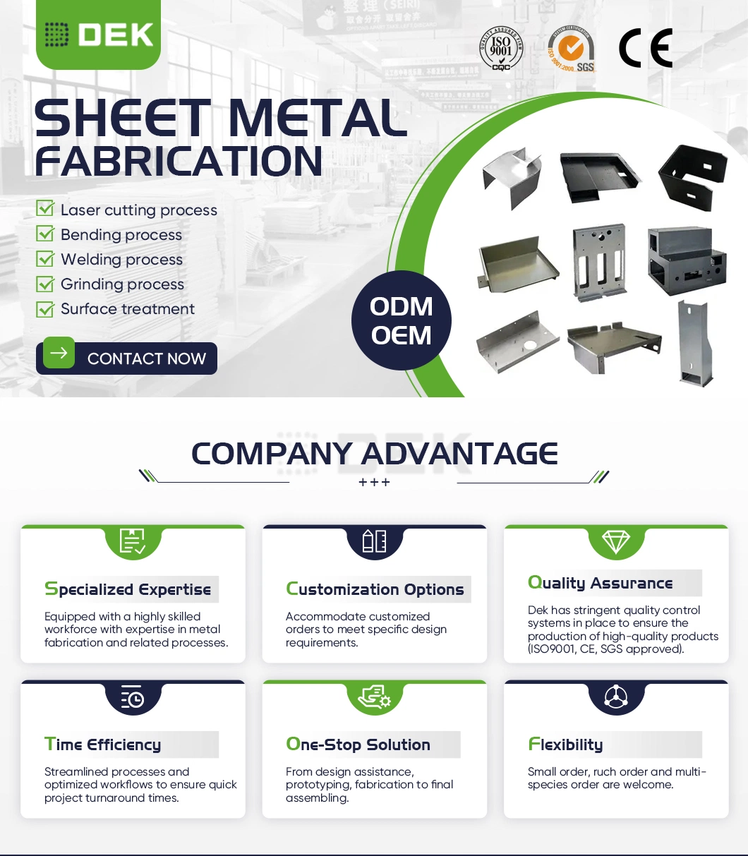 CNC Laser Cutting Aluminum Stainless Steel Sheet Metal Stamped Bending Parts for Custom Sheet Metal Fabrication