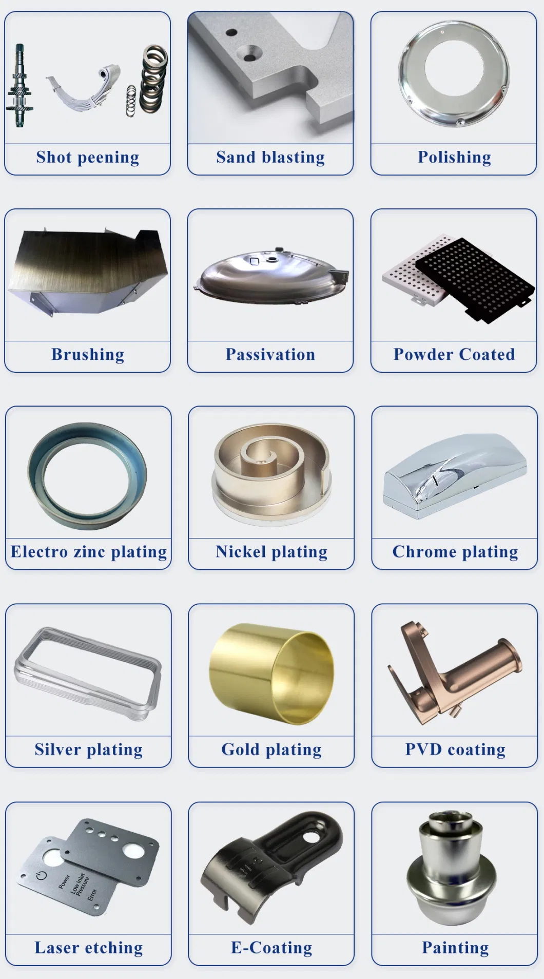 OEM Thick Stainless Steel Sheet Metal Stamping Welded Bending Parts