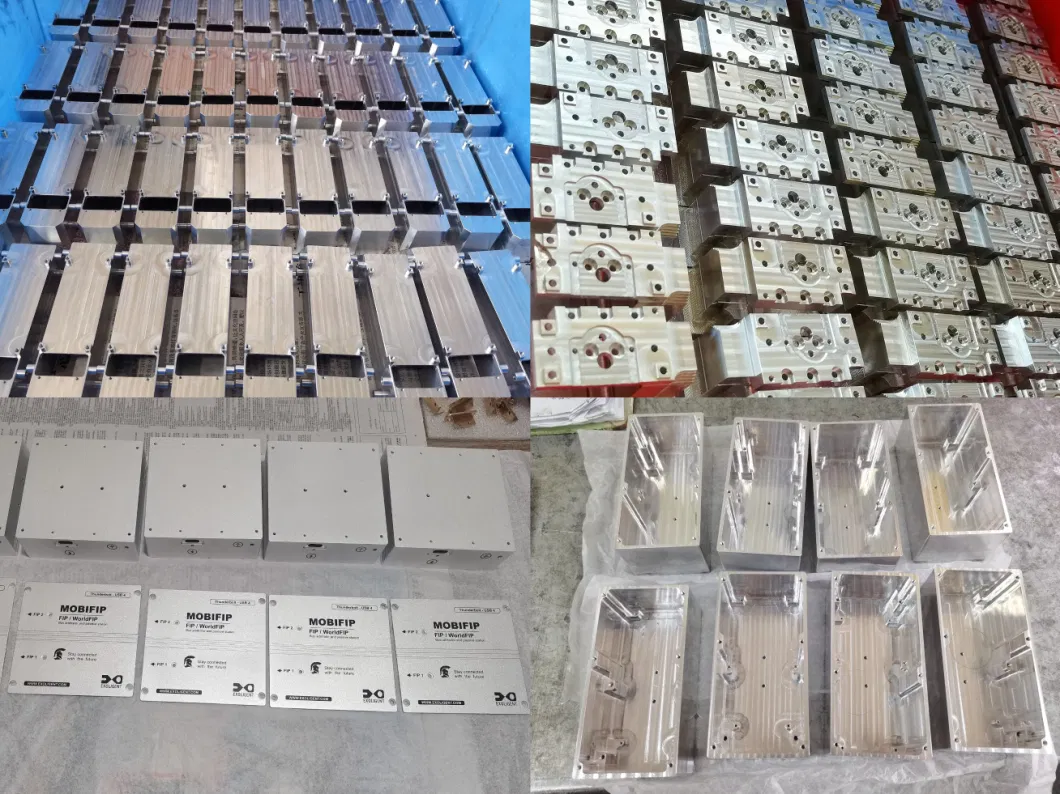 High Precision CNC Machining Milling Aluminum Metal Processing Components with Anodizing