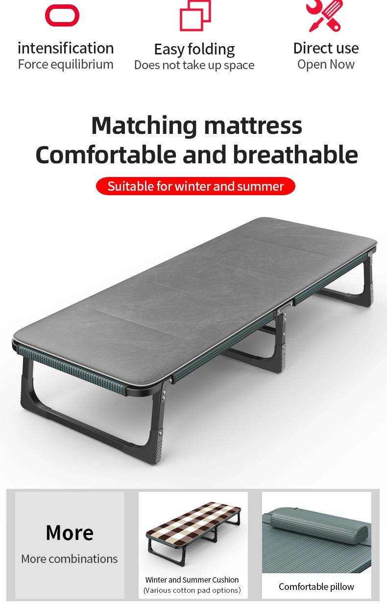 Folding Bed Wih Adjustable Position