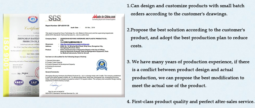 OEM/ODM Precision Aluminum Stainless Steel Part CNC Machining Part for Testing Equipment