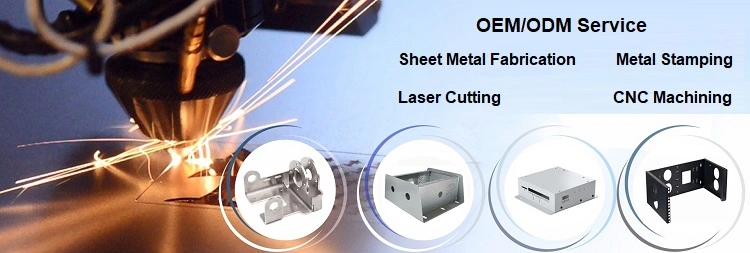 Custom Sheet Metal Fabrication Stamped Metal Parts Laser Cutting Bending Custom Metal Stamping Steel Bend