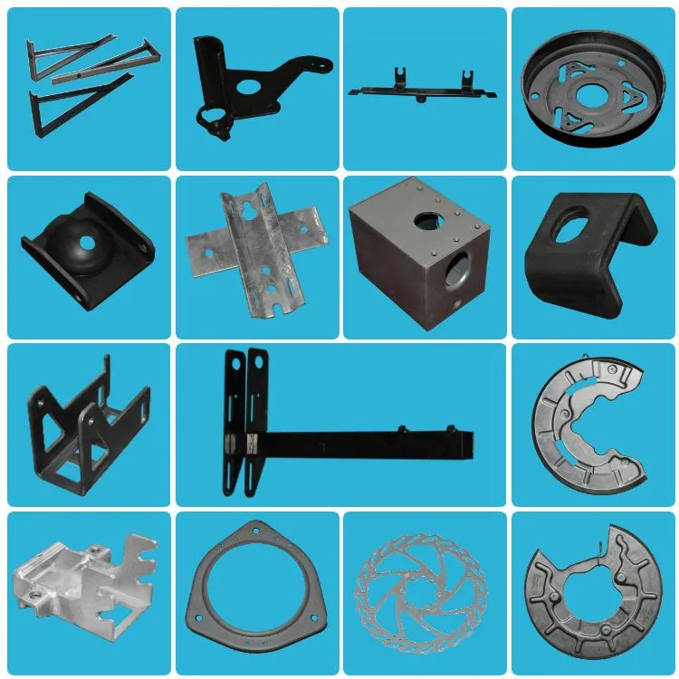 Stamping Parts Bending Fabrication Press High Precision Stamped Custom Metal Manufacturing Bracket with TUV