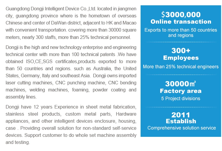 Sheet Metal Processing OEM Factory Automation Equipment Shell/Case