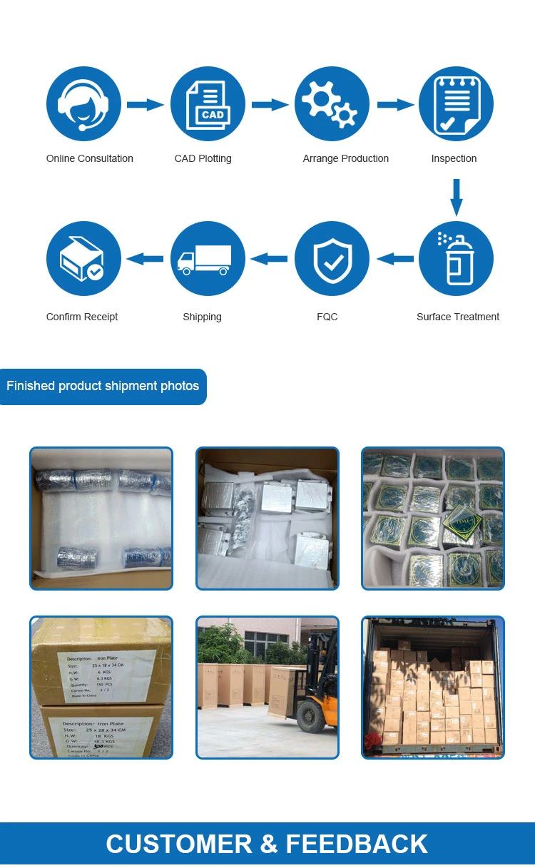 Factory OEM Aluminum/Stainless Steel Stamped Sheet Metal Parts CNC Processing Automatic Laser Cutting Stamping Parts