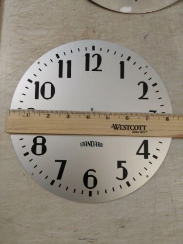 DIY Large 10cm Metal Clock Dial Spare Parts Golden Clock Accessories Wall Clock Parts