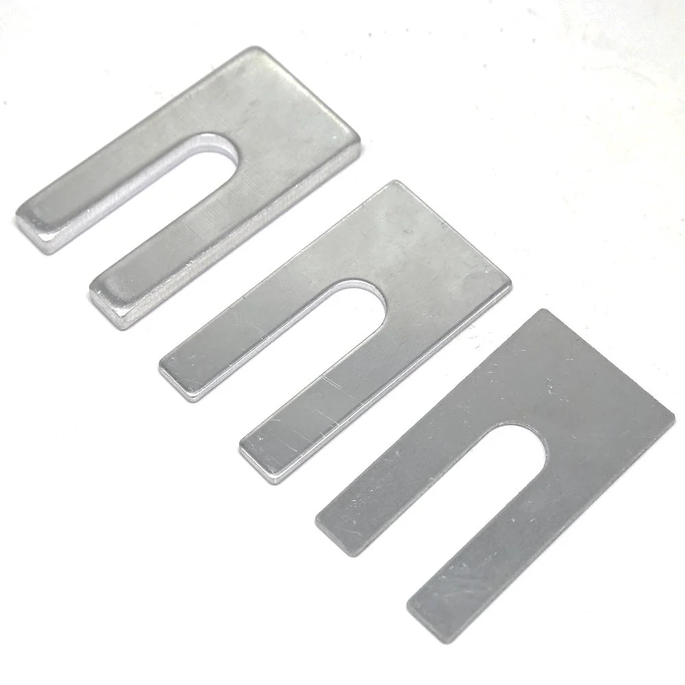 Slotted Horseshoe Aluminum Sheet Customized Sheet M5 Window Packer