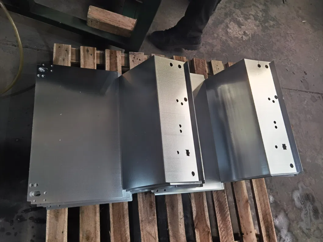 OEM ODM Custom Sheet Metal Stainless Steel Bend Welded Stamping Parts for Charging Cabinet Server