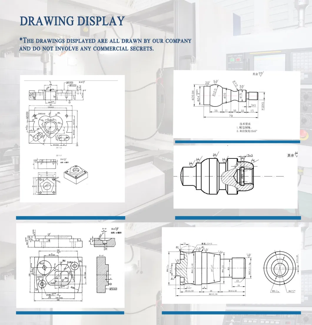 OEM CNC Machining/Milling/Turning/Auto/Lathe/Grinding/Brushed POM/Steel/Brass/Plastic/Stainless Steel/Aluminum CNC Machining Parts