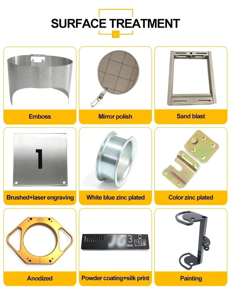 Customized Stamped Aluminum Small Box Sheet Metal Frame