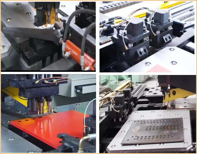 Raintech High Precision CNC Machine Steel Metal Plate Punching Machine