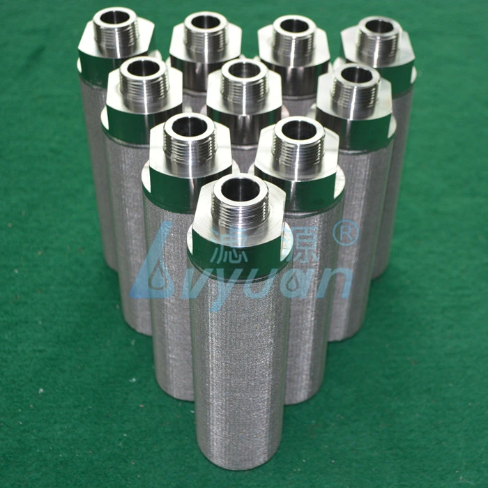 High Quality SS304 316L 30 Micron Sintered Stainless Steel Powder Filter for Stainless Steel Cartridge Filter Housing