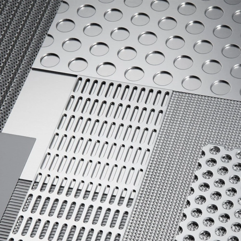 Zhongtai Stainless Perforated Mesh China Manufacturing Perforated Plate 3mm Irregular Hole Shape Aluminum Alloy Perforated Sheet Panel