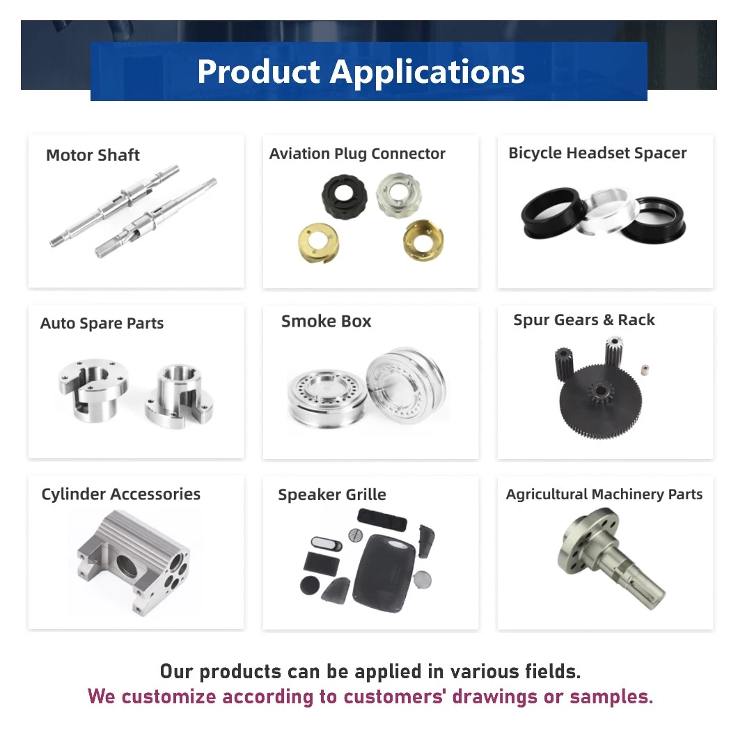 Customized CNC Machined Precise Plastic/Rubber/Metal Parts with High Quality and Low Price