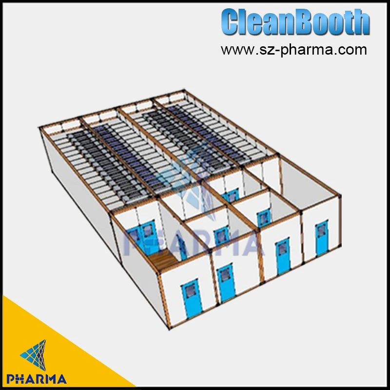 Dust Free Clean Room Sandwich Panel Wall Pharmaceutical Cleanroom Panel Manufacturing