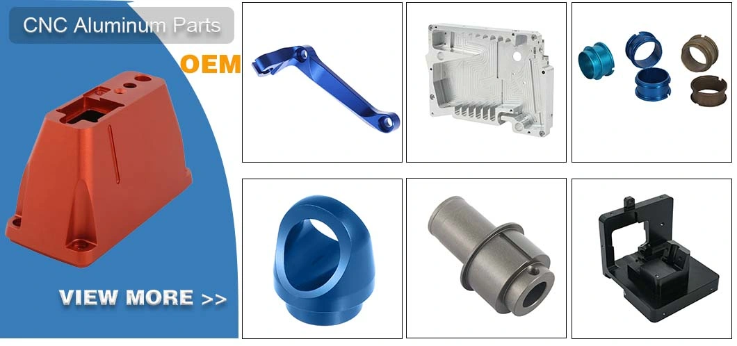 High Precision CNC Machining Milling Aluminum Metal Processing Components with Anodizing