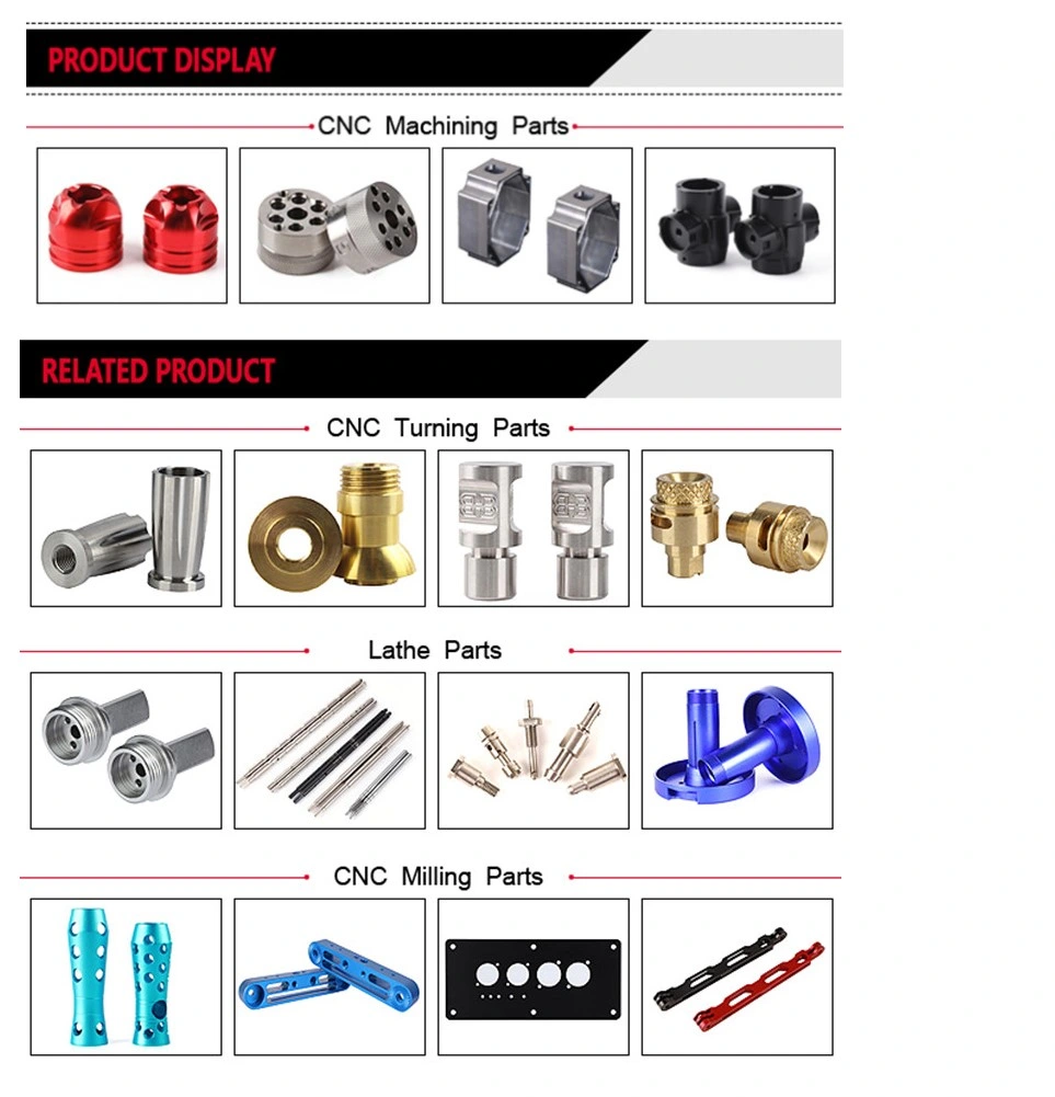 Customized Aluminum Stainless Steel Brass Copper Auto Metal Hardware Milling Turning Lathe Precision CNC Machining Machined Machinery Machine Parts