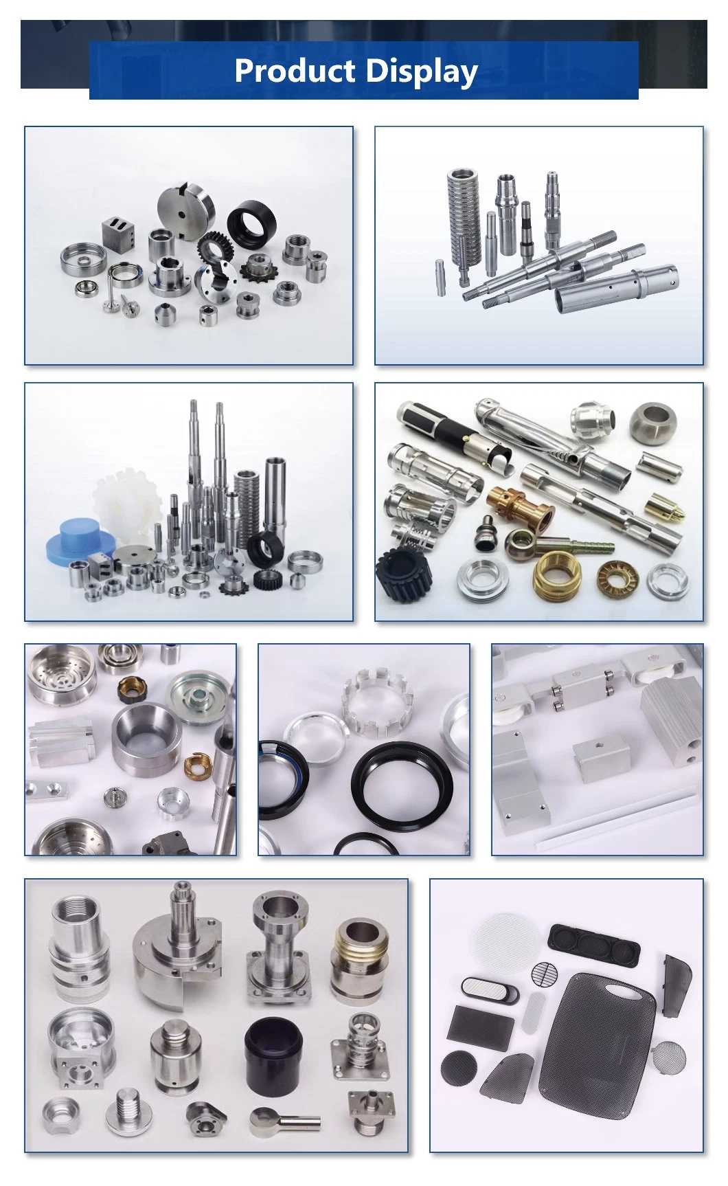 Customized CNC Machined Precise Plastic/Rubber/Metal Parts with High Quality and Low Price