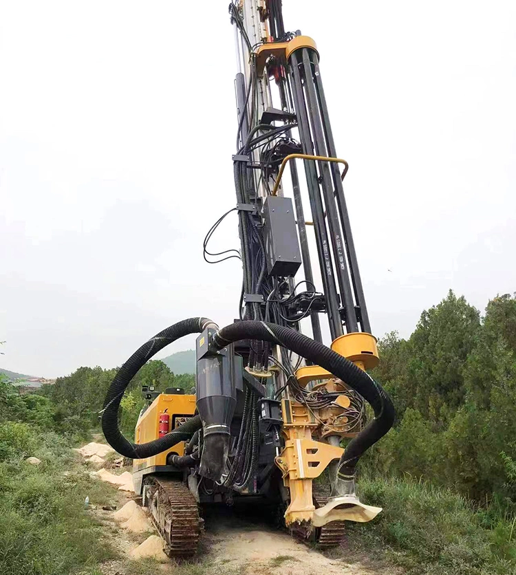 XCMG Official Xqz152 Hole Drilling Machine Hydraulic Hammer Crawler Surface Mine DTH Drilling Rig for Sale