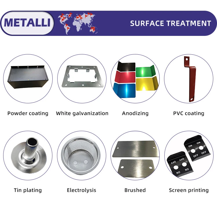 Custom Sheet Metal Parts Stainless Steel Pressing Component OEM Stamped Metal Parts