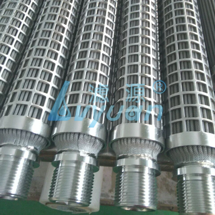 Stainless Steel Screw M20 M30 Liquid Filtration Stainless Cartridge Filter with Metal Powder 5/10/50 Microns