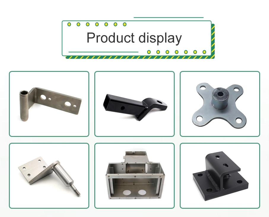 OEM Laser Cutting Structural Steel Machining Welded Parts Robot Welding for Machinery Frame