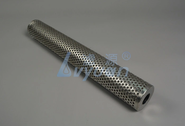 10 20 30 40 Inch Ss 316L Sintering Metal 10 Micron Stainless Steel Industrial Water Filter for Liquid Filtration