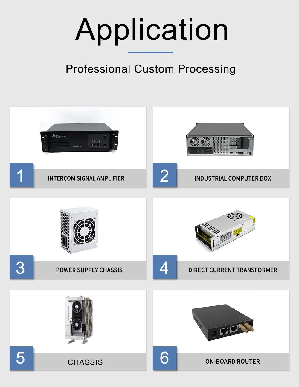 OEM Custom Metal Box Electronic Enclosure Sheet Metal Fabrication