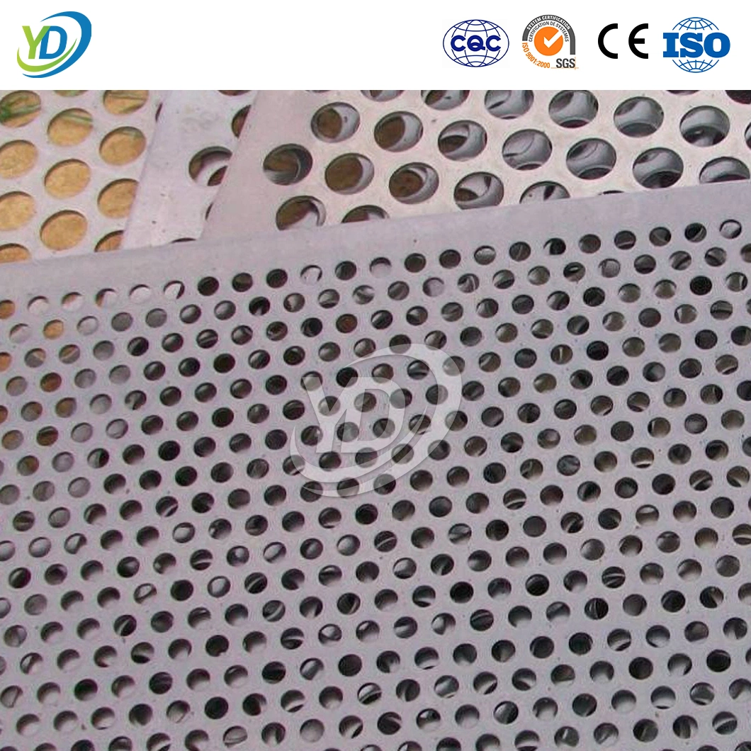 Yeeda Wire Mesh Perforated Sheet Metal 0.5mm Hole Aluminum Metal Material Perforated Deco Sheets China Manufacturing Round Hole Perforated Metal Panels