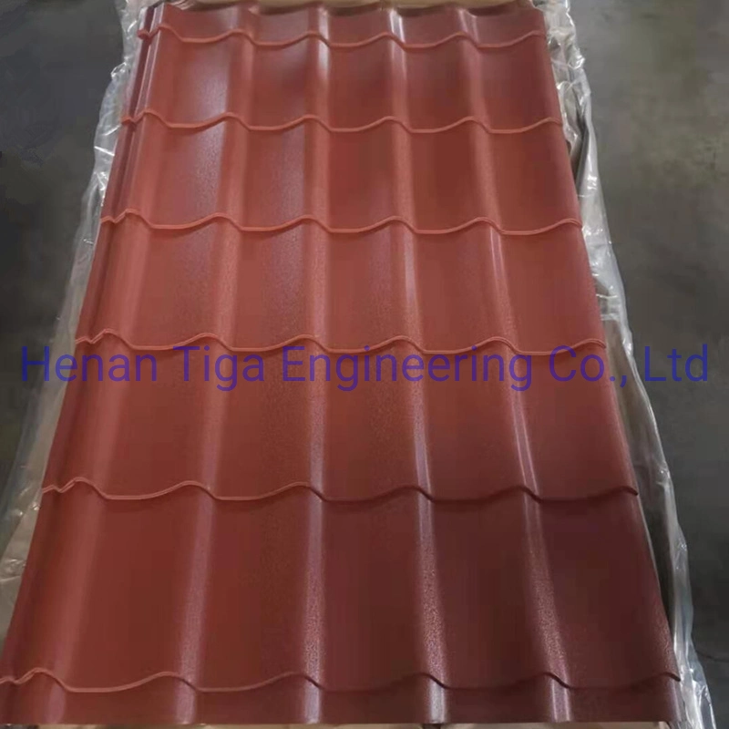 Az150g Anti-Finger Print 0.35mm Afp Zincalum Metal Roofing Sheet 5V Corrugated Zinc Roof Sheet