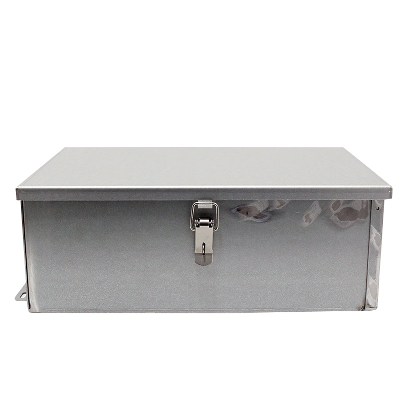 OEM Factory Customized Carbon Steel Sheet Metal Processing Stamped Wall Mounted Metal Junction Box