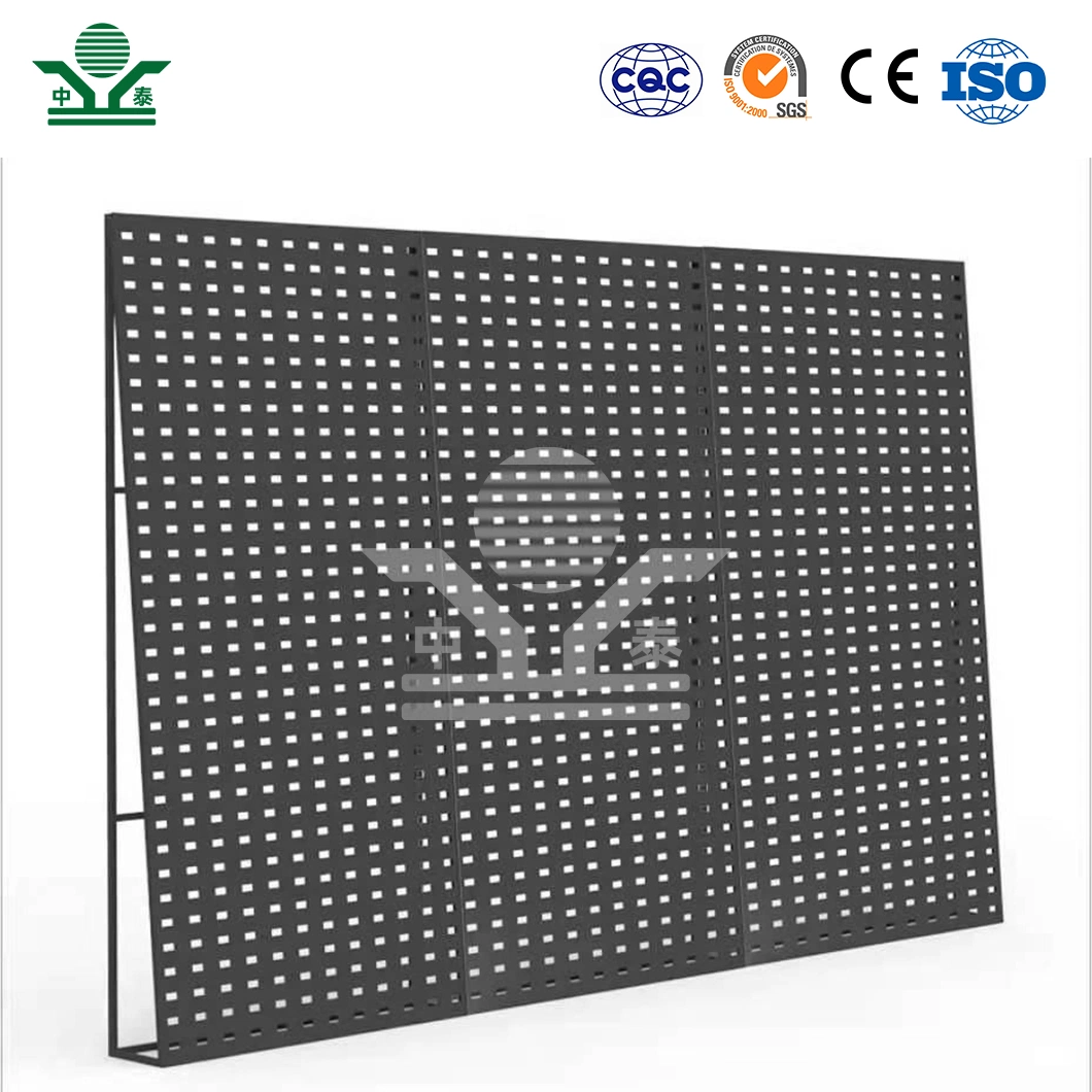 Zhongtai Aluminum Perforated Metal China Manufacturing Stainless Steel Aluminum Perforated Pundched Metal Round Hole Shape Perforated Mesh Sheet