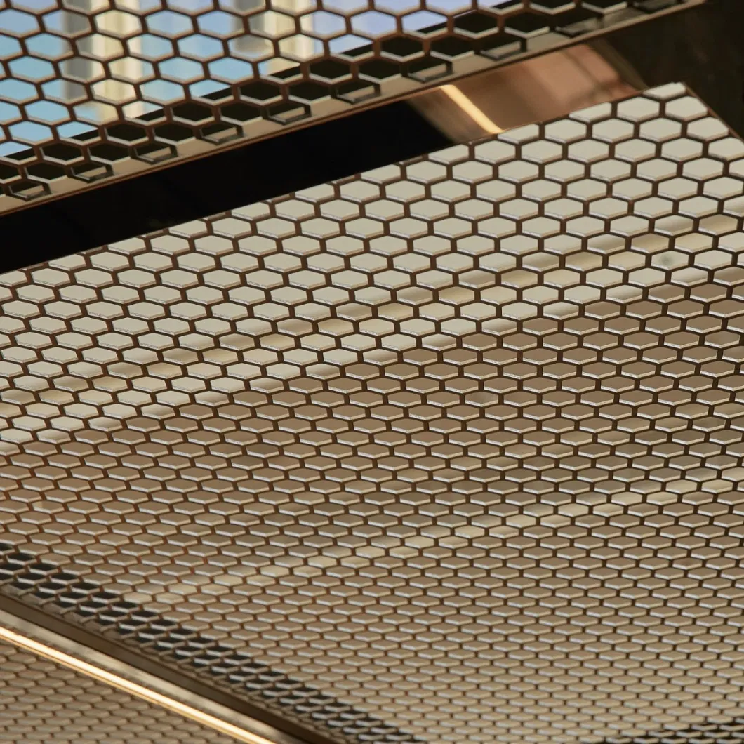 Zhongtai Stainless Perforated Mesh China Manufacturing Perforated Plate 3mm Irregular Hole Shape Aluminum Alloy Perforated Sheet Panel