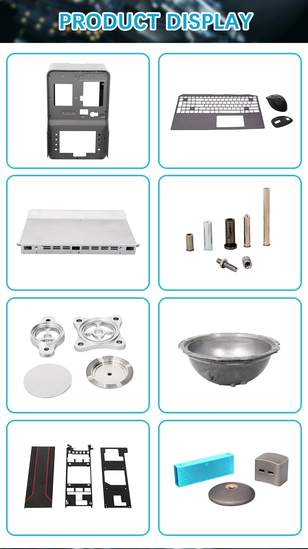 Small MOQ Precision Steel Stamping Parts Sheet Metal Bending Stamping Sheet Metal Mechanical Parts Sheet Metal Part