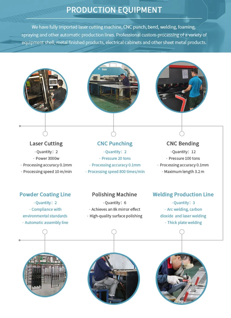 CNC Laser Cutting Stamping Steel Panel Manufacturing