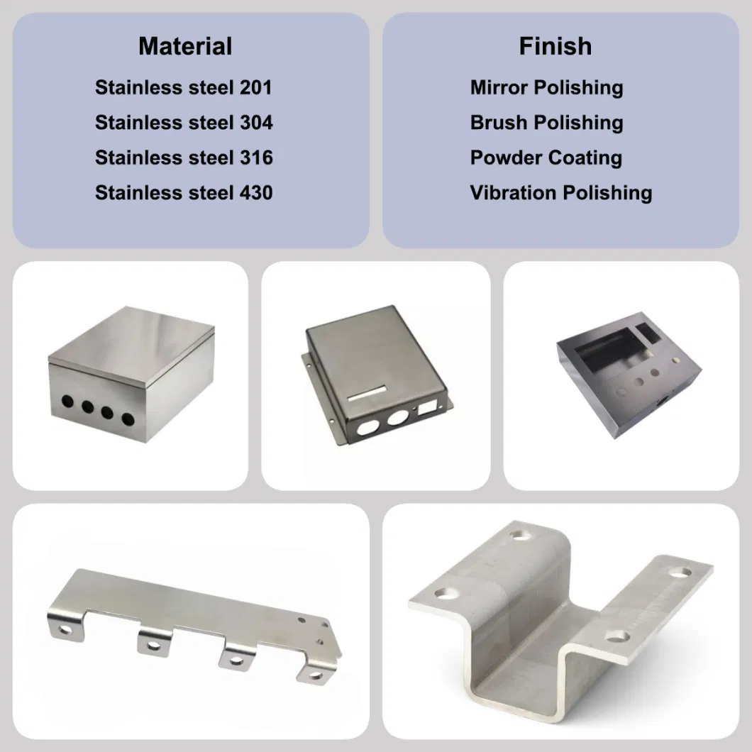 Custom Manufacturing and Service Operations Engineering Sheet Bending Metal Box