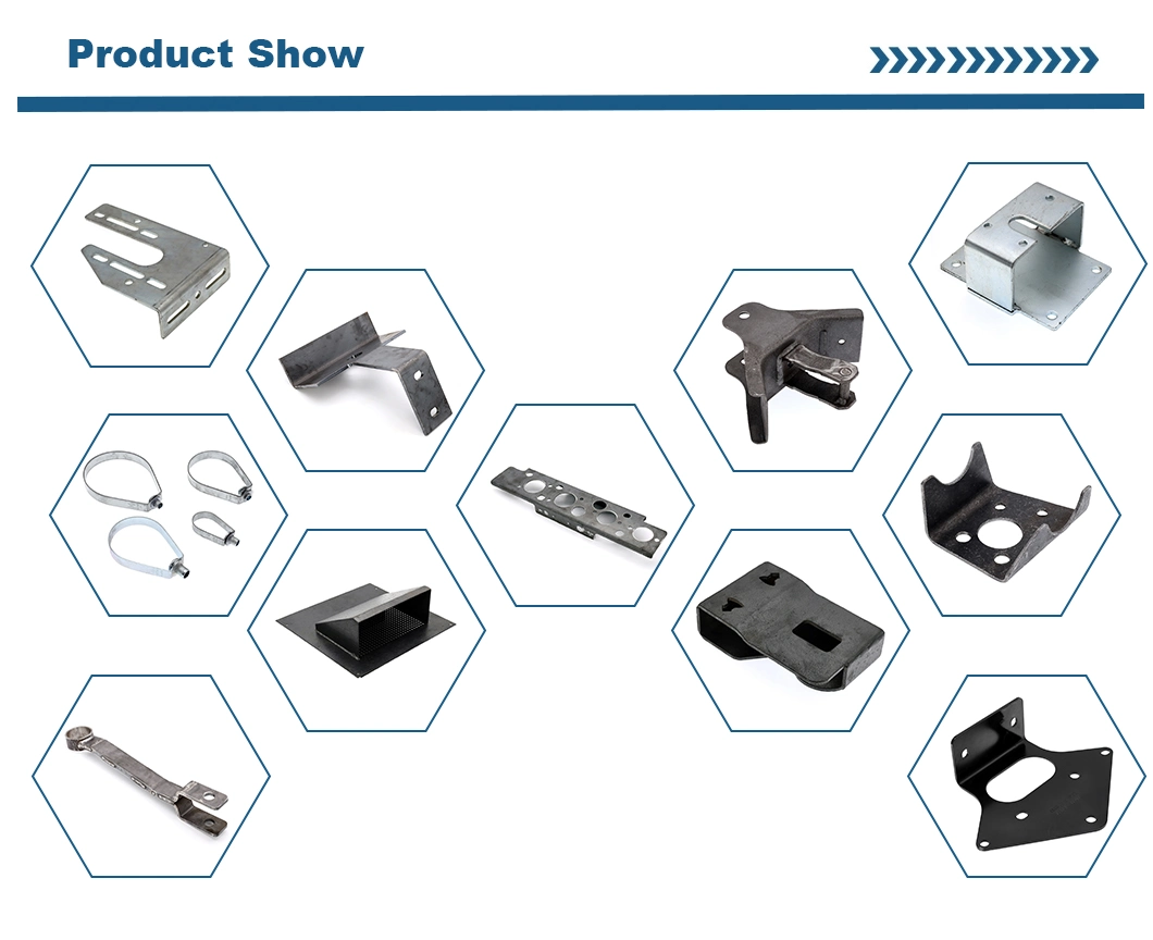Custom Stamping Bending Sheet Metal Parts Precision Fabrication Carbon Steel Aluminum Components
