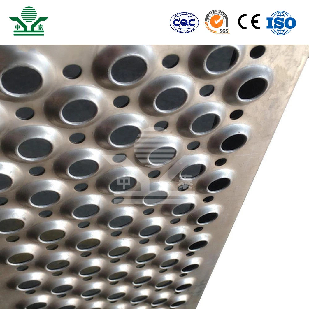 Zhongtai Aluminum Perforated Metal China Manufacturing Stainless Steel Aluminum Perforated Pundched Metal Round Hole Shape Perforated Mesh Sheet