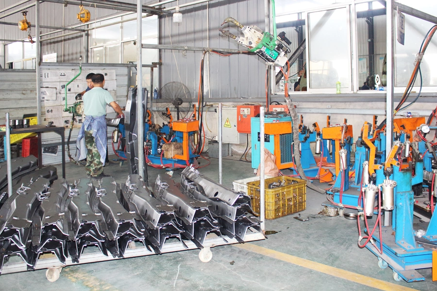 Custom Galvanized Steel Zinc Plating Sheet Metal Tube Assembly Welding Parts