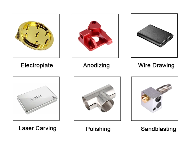 CNC Vehicles Accessories Customized Manufactured Metal Parts Precision-Machined Parts