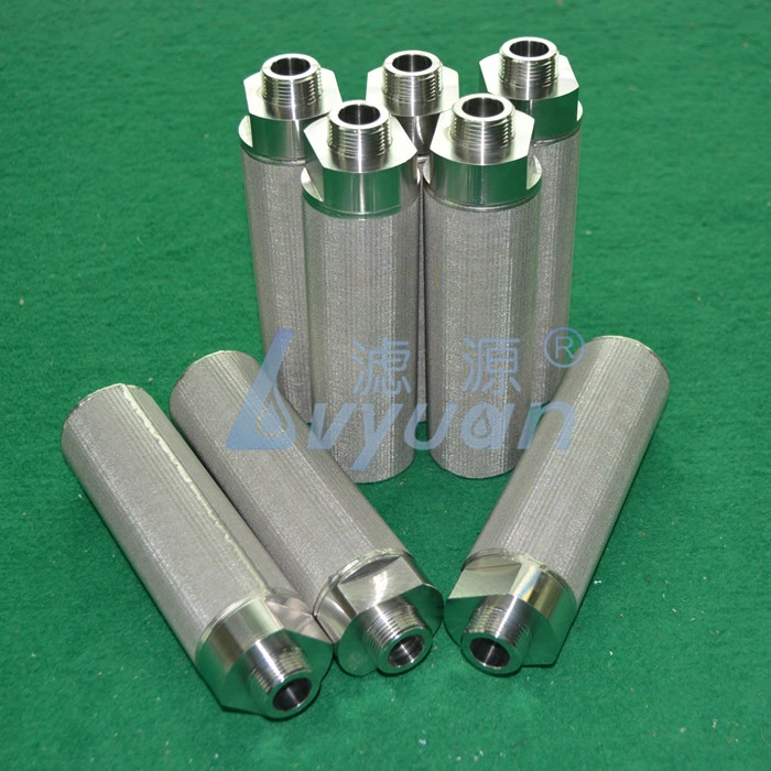 China 100 Microns Industrial Ss 304 316L Stainless Steel Porous Filter for Oil/Gas/Water Filter Filtration